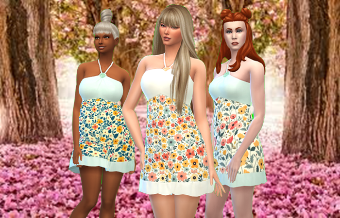 AF Retro Spring Dress