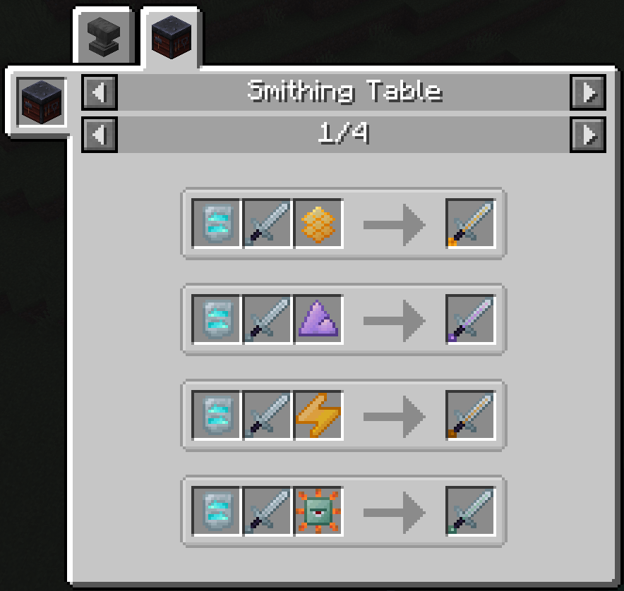 Crystallite Upgrades