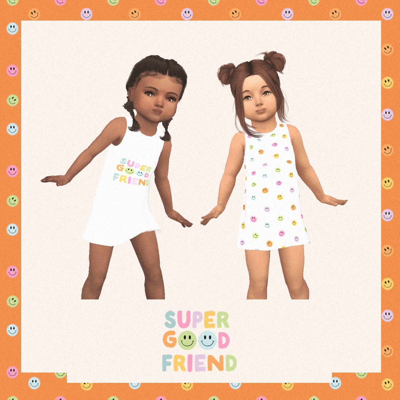 Super good friend Dress toddler 