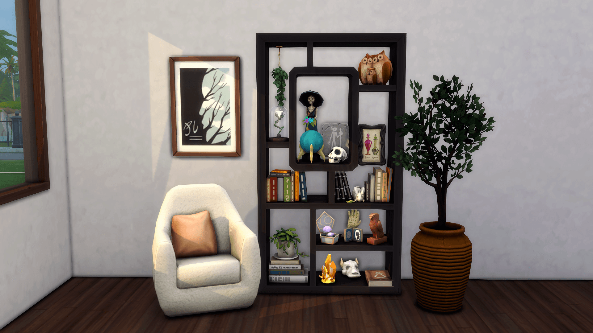 AURA Bookshelf - Black Wood