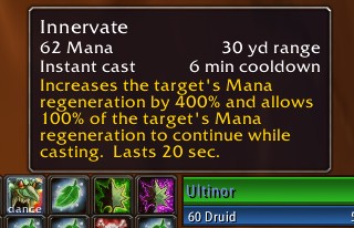 <p>Tooltip for... Innervate? ;)</p>