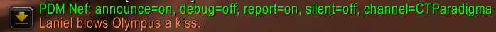 <p>announcing and reporting</p>