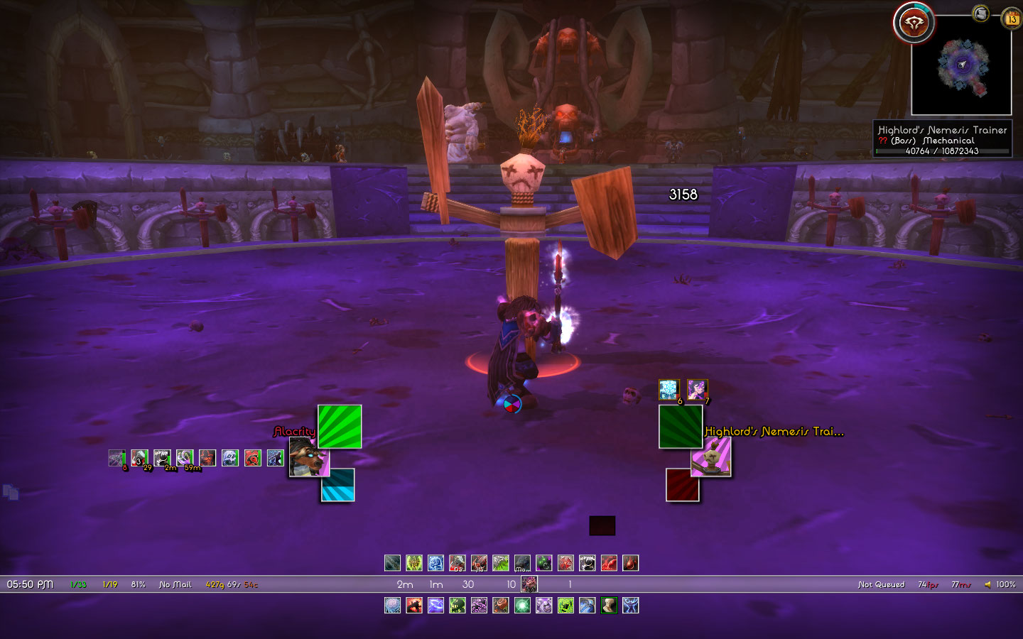 <p>Demonstration showing how YARA is still easily understood at very small sizes.</p>
<p>Frost, Unholy-turned-Death, and Blood runes available, with the second Blood rune about to become available. Close to 50 RP.</p>
<p>This is at 40% scale, 70% opacit...