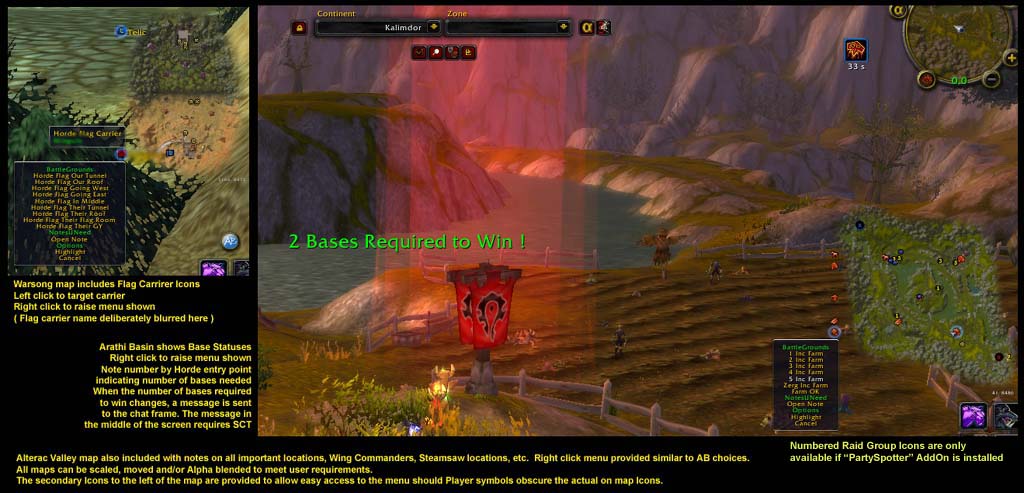 <p>Battleground Maps & Special Features</p>