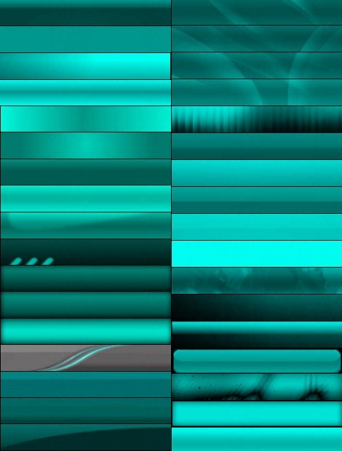 <p>Statusbars included in Ferous Media, made by me by scratch in PS CS3 and Paint.net</p>