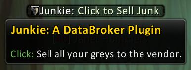 <p>This is how Junkie looks when it's at a vendor, one click rids you of all your greys.</p>