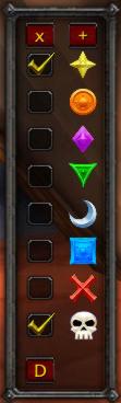 <p>Collasped Targeter frame
</p>