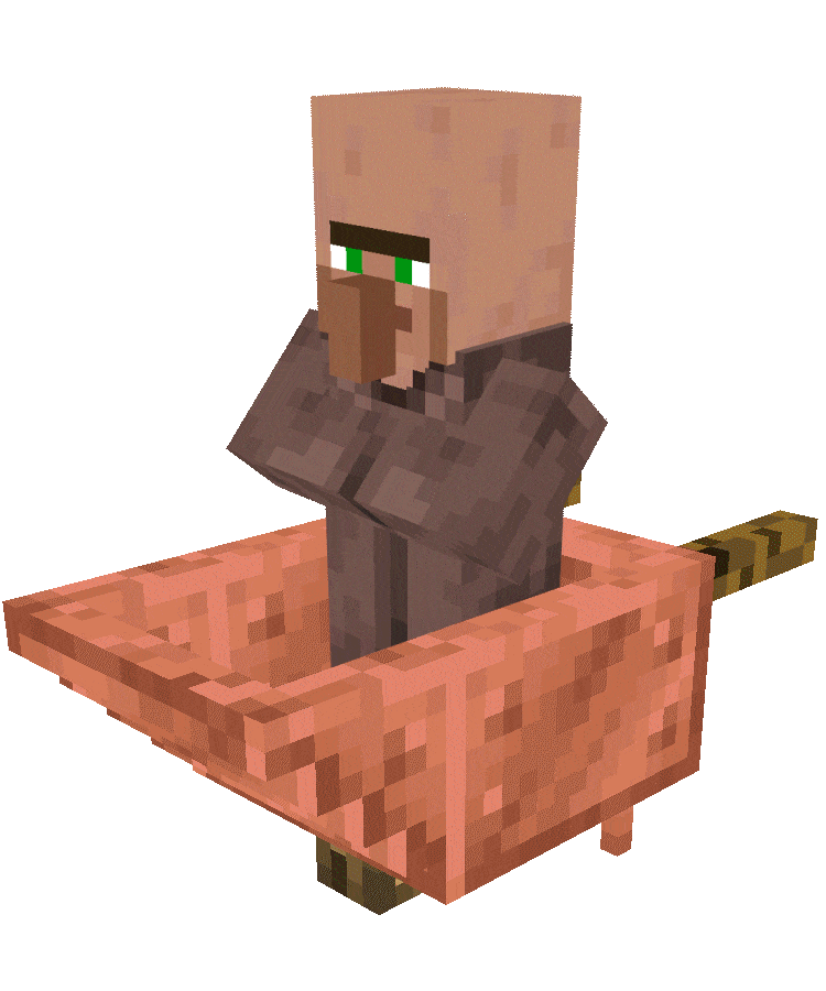 Thumbnail The copper wheelbarrow comes with 4 default copper variants