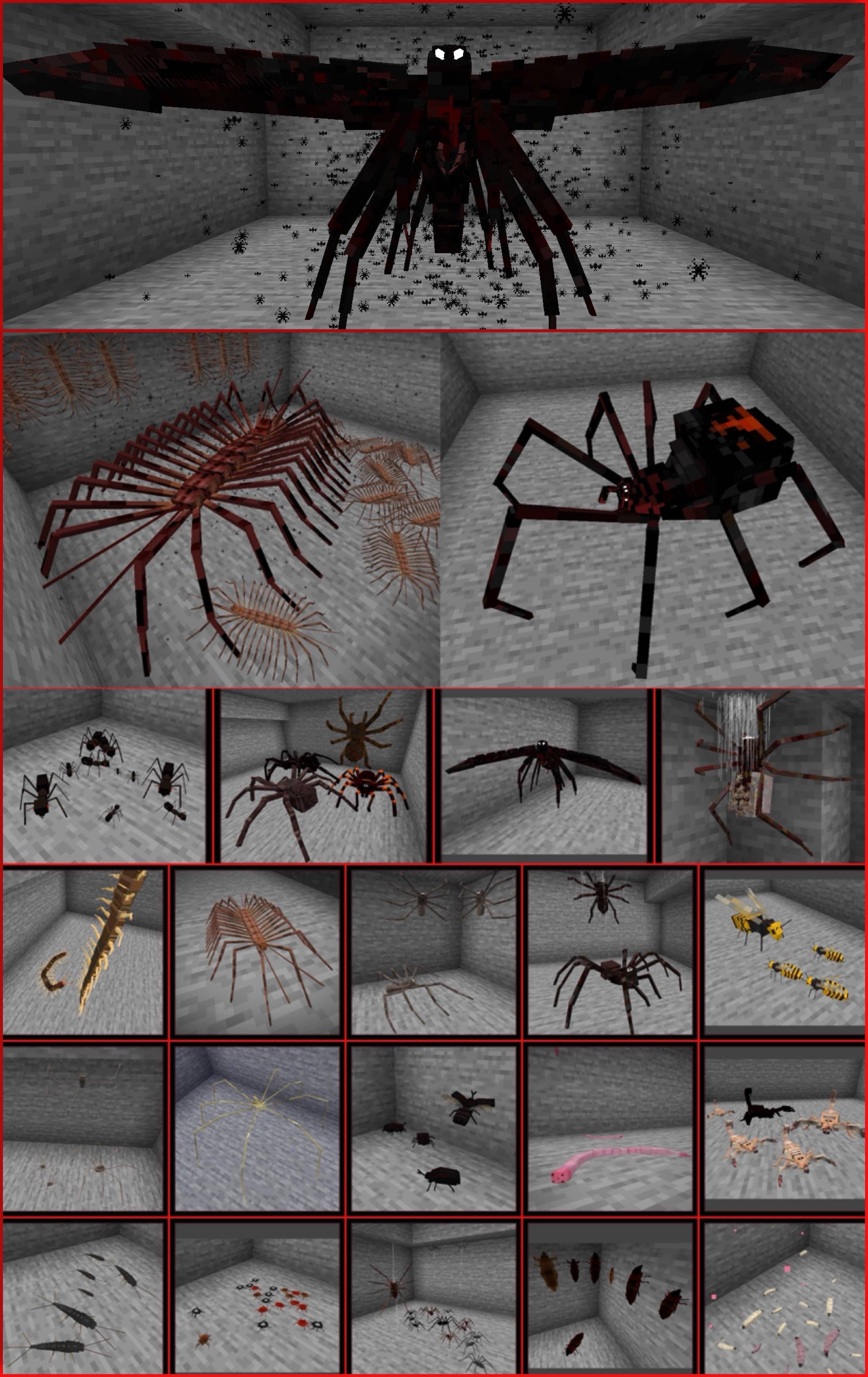 Arthropod Phobia Expansions + Horror Bosses (Spider Moth) - Gallery ...