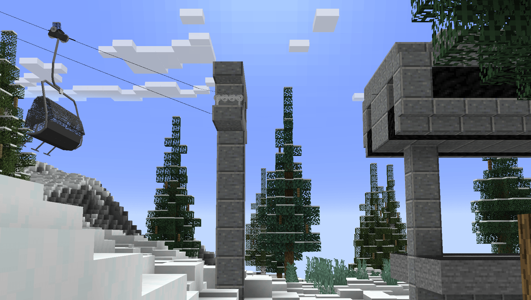 Chairlifts and Gondolas pack - Gallery - Minecraft Resource Packs ...