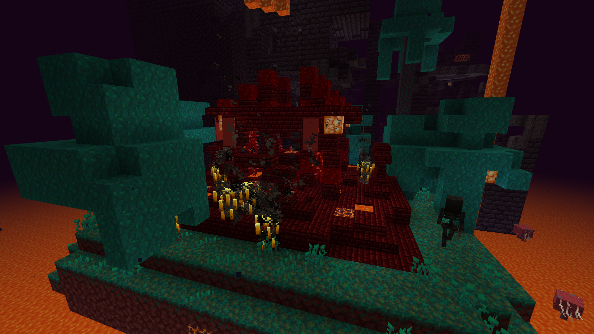 Thumbnail Gen on 36-61 height in almost all nether biomes.