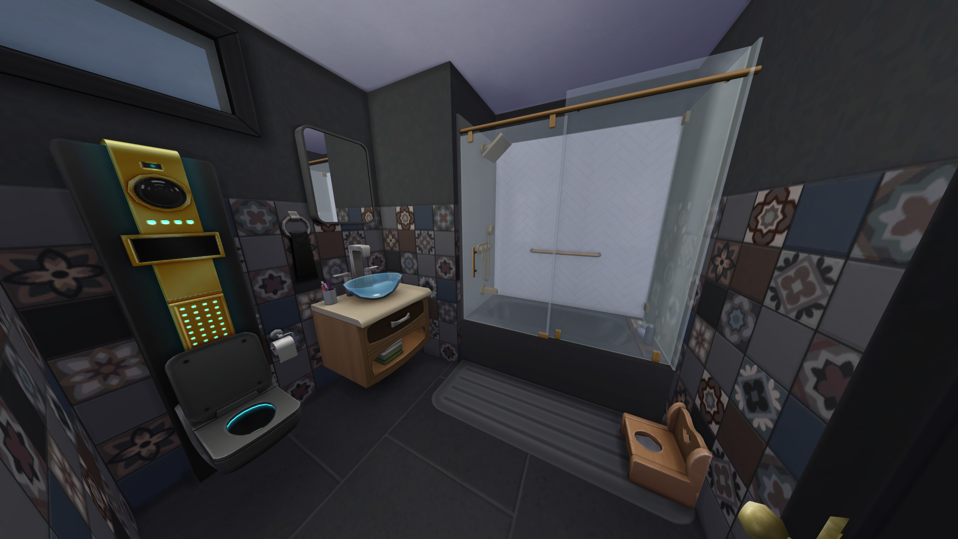 Thumbnail The first floor has a shared hall bathroom