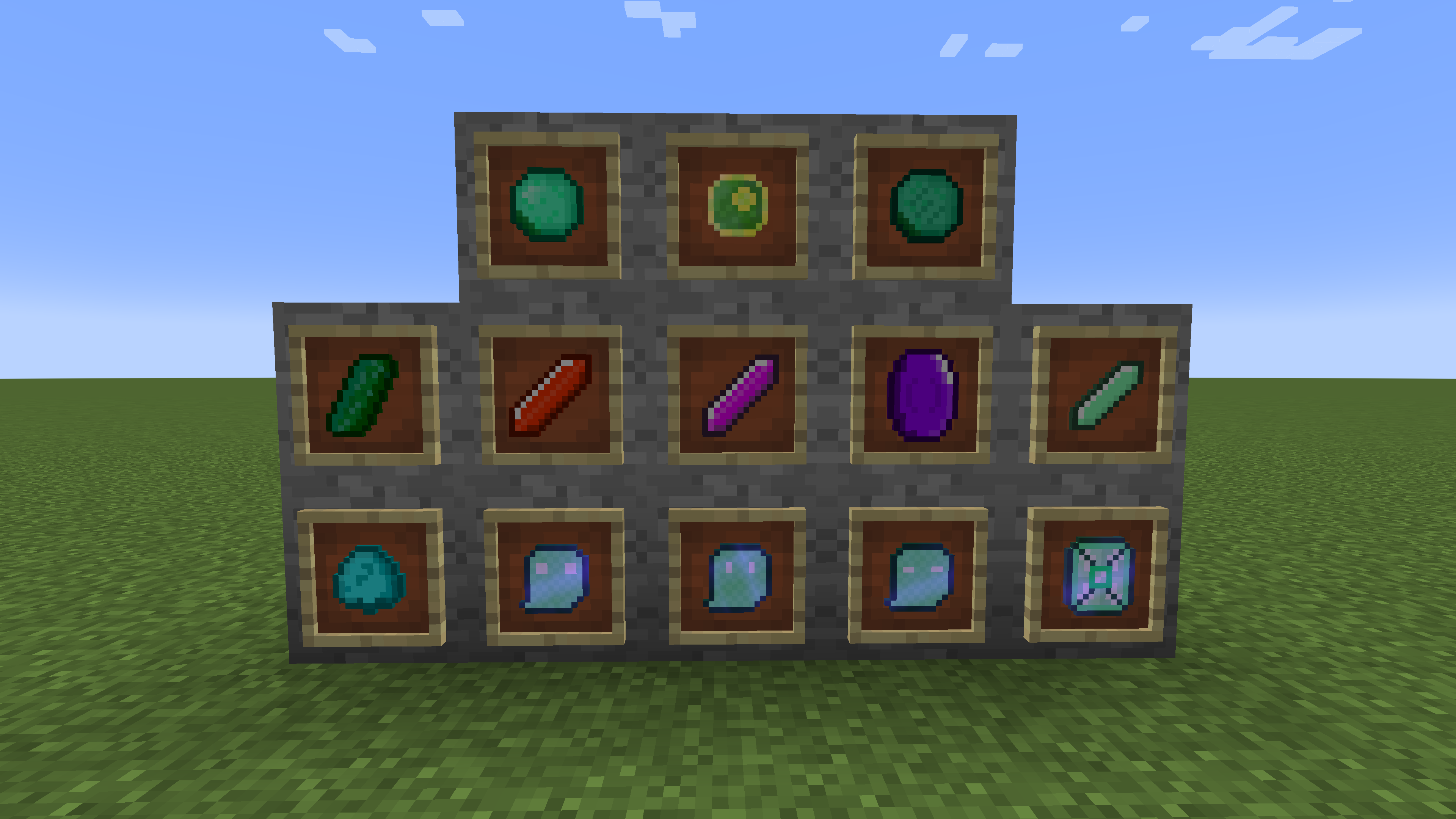Thumbnail programmer textures for all of the items of Doobawow New!