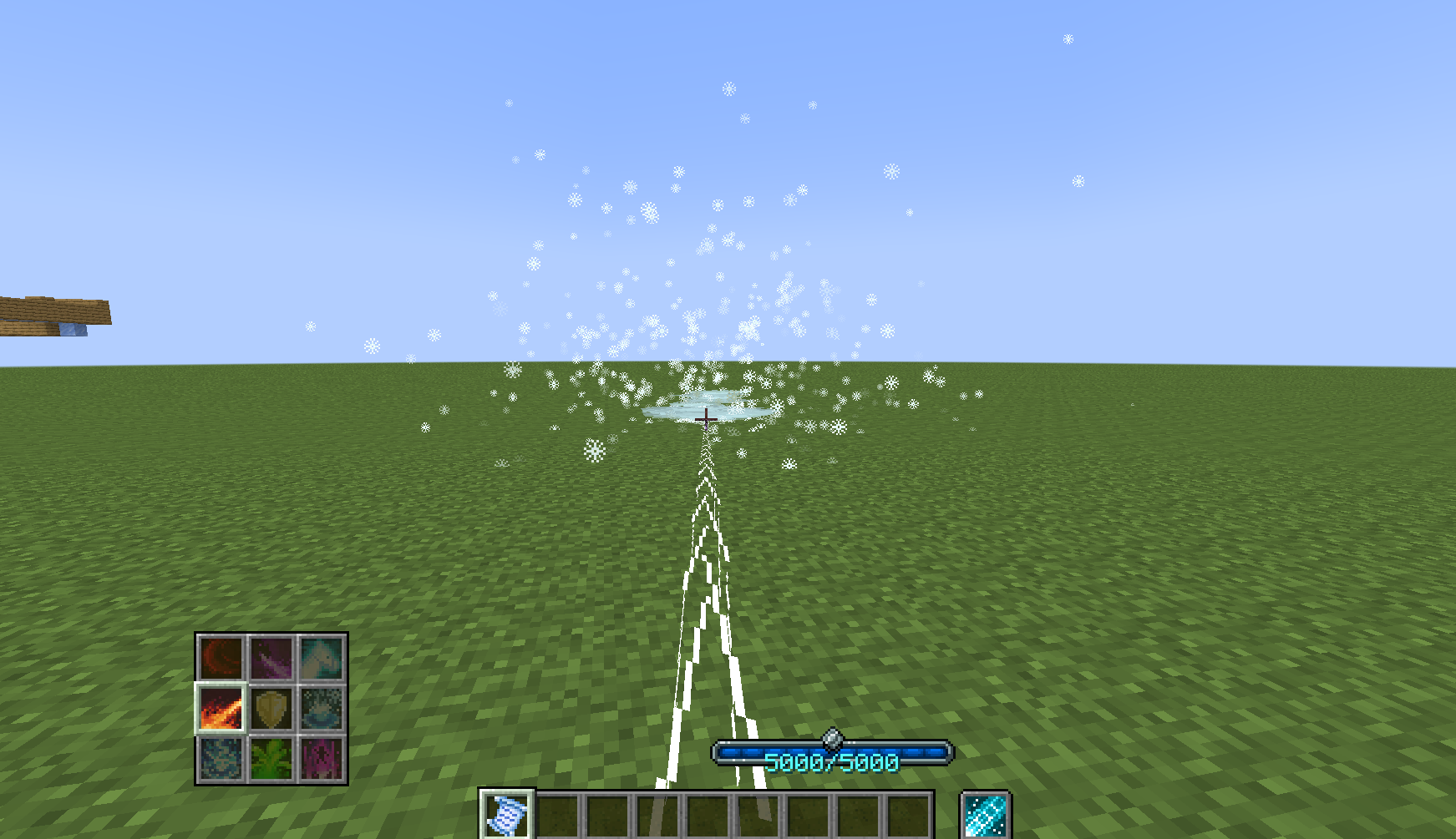 New texture for snow particles