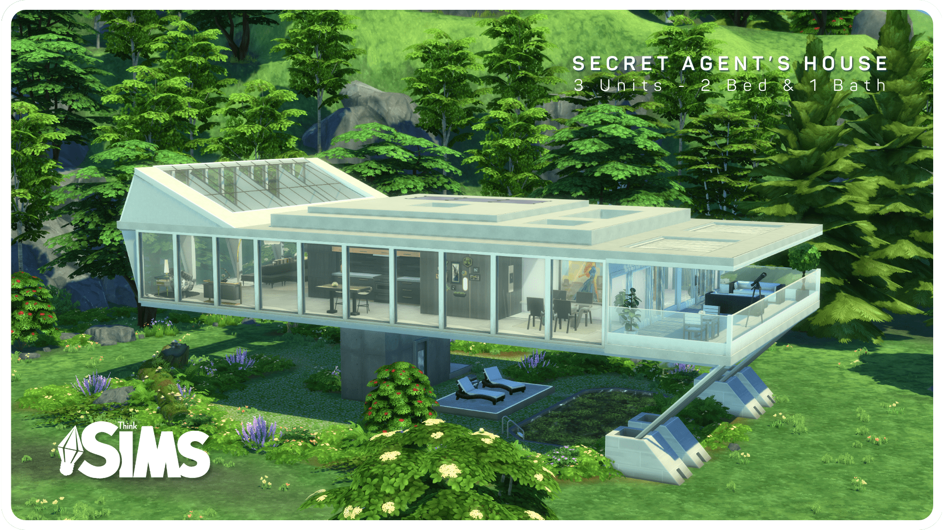 Secret Agent’s House - The Sims 4 Rooms / Lots - CurseForge