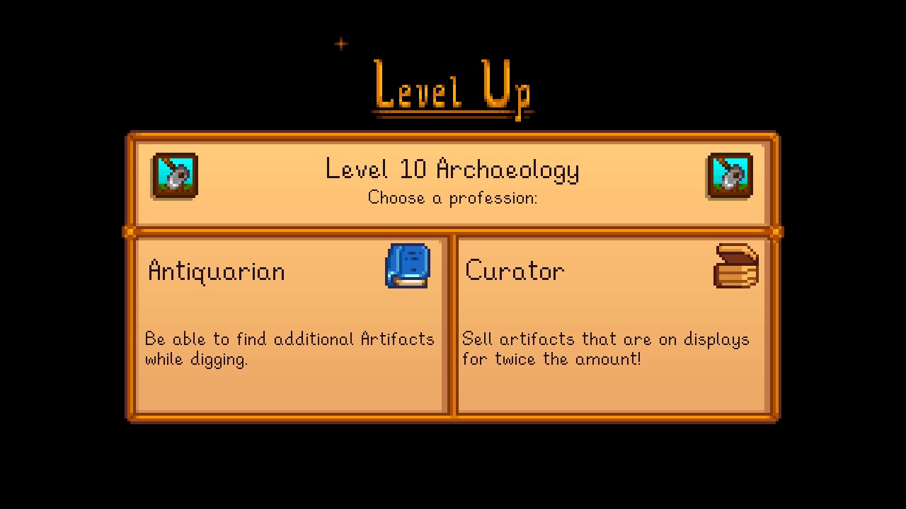 Level 10 Digging Professions