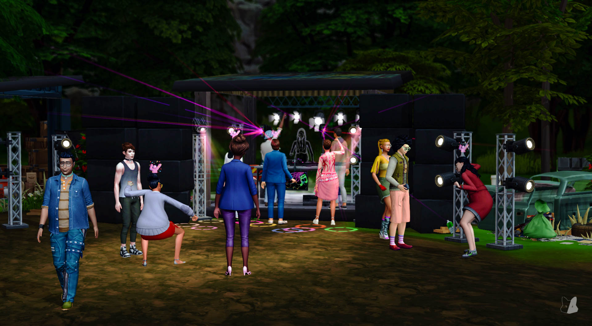 Rave location - Gallery - The Sims 4 Rooms / Lots - CurseForge