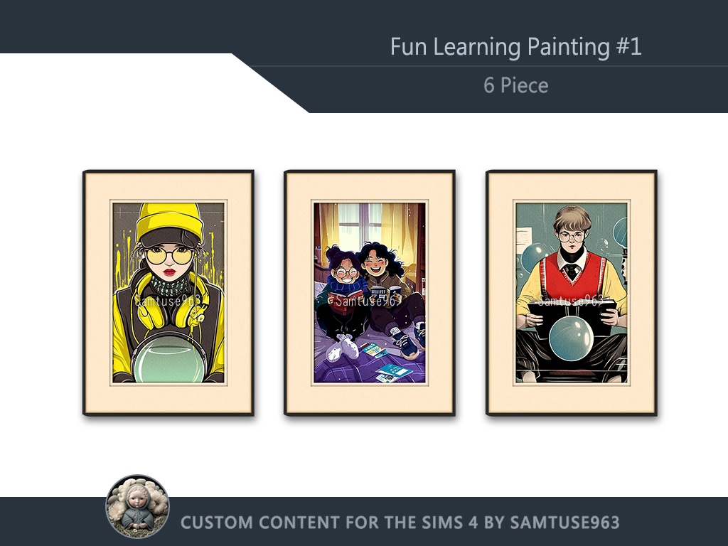 
Fun Learning Painting #1 Sellable Extra A Samtuse963