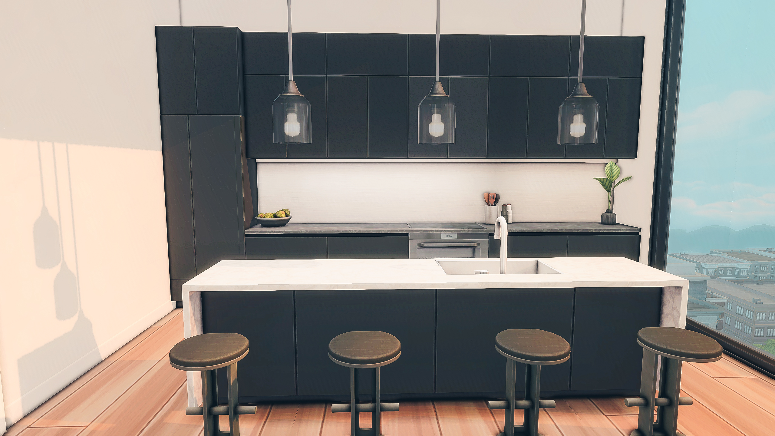 Modern Luxury Apartment - Screenshots - The Sims 4 Rooms / Lots ...