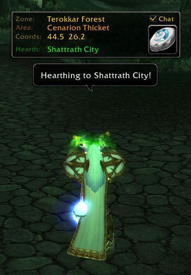 <p>The Announce feature in action.
</p>