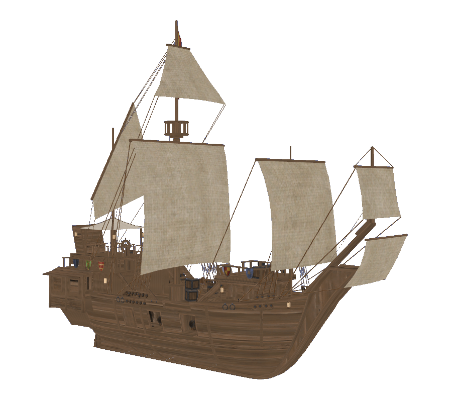 Medieval Merchant Ship from TSM - Screenshots - The Sims 4 Worlds ...