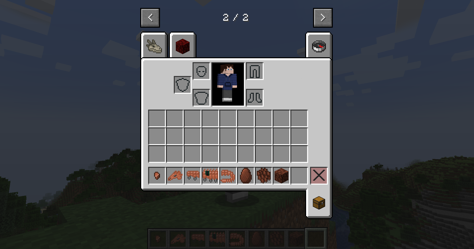 Vanilla-like copper dragon items