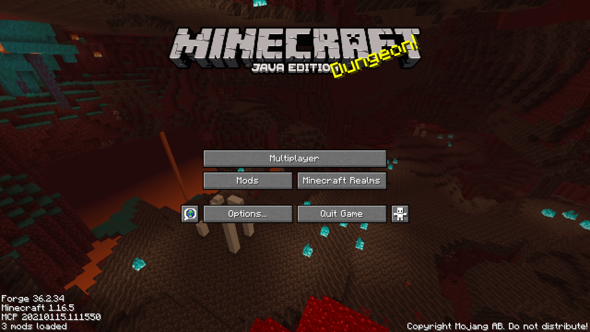 No Singleplayer Menu - Screenshots - Minecraft Mods - CurseForge