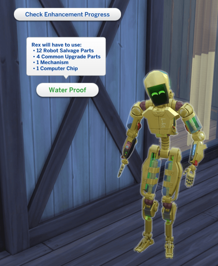 Water Proof Bots and Servos Screenshots The Sims 4 Mods