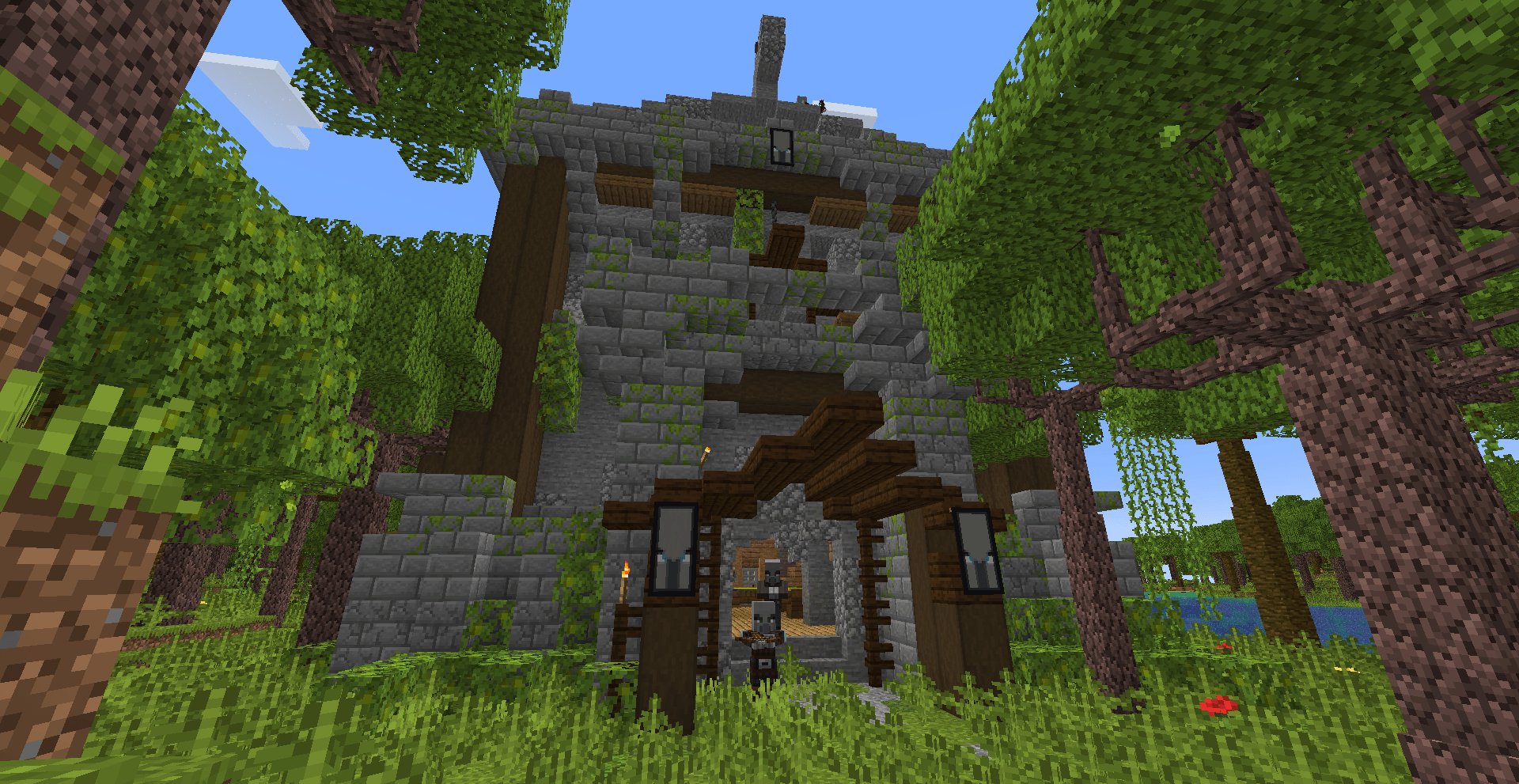 Thumbnail A pillager base shrouded in the haze of a hot tropic forest.
what could they be hiding?