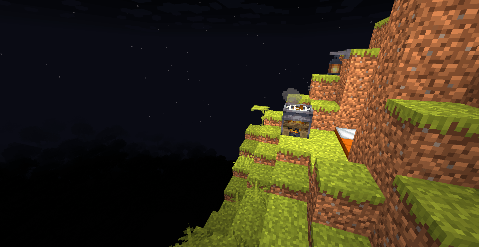 Thumbnail A Sleeping Bag, Grill, Campfire, and Lantern. Topped with an endless sleeping horizon.