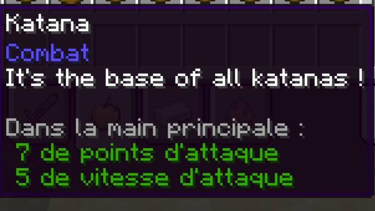 Katana's Description