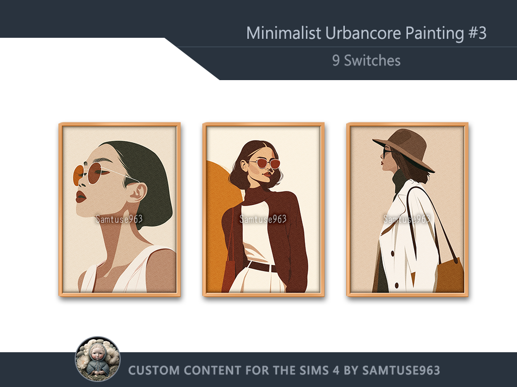 Minimalist Urbancore Painting #3 Sellable Extra A Samtuse963