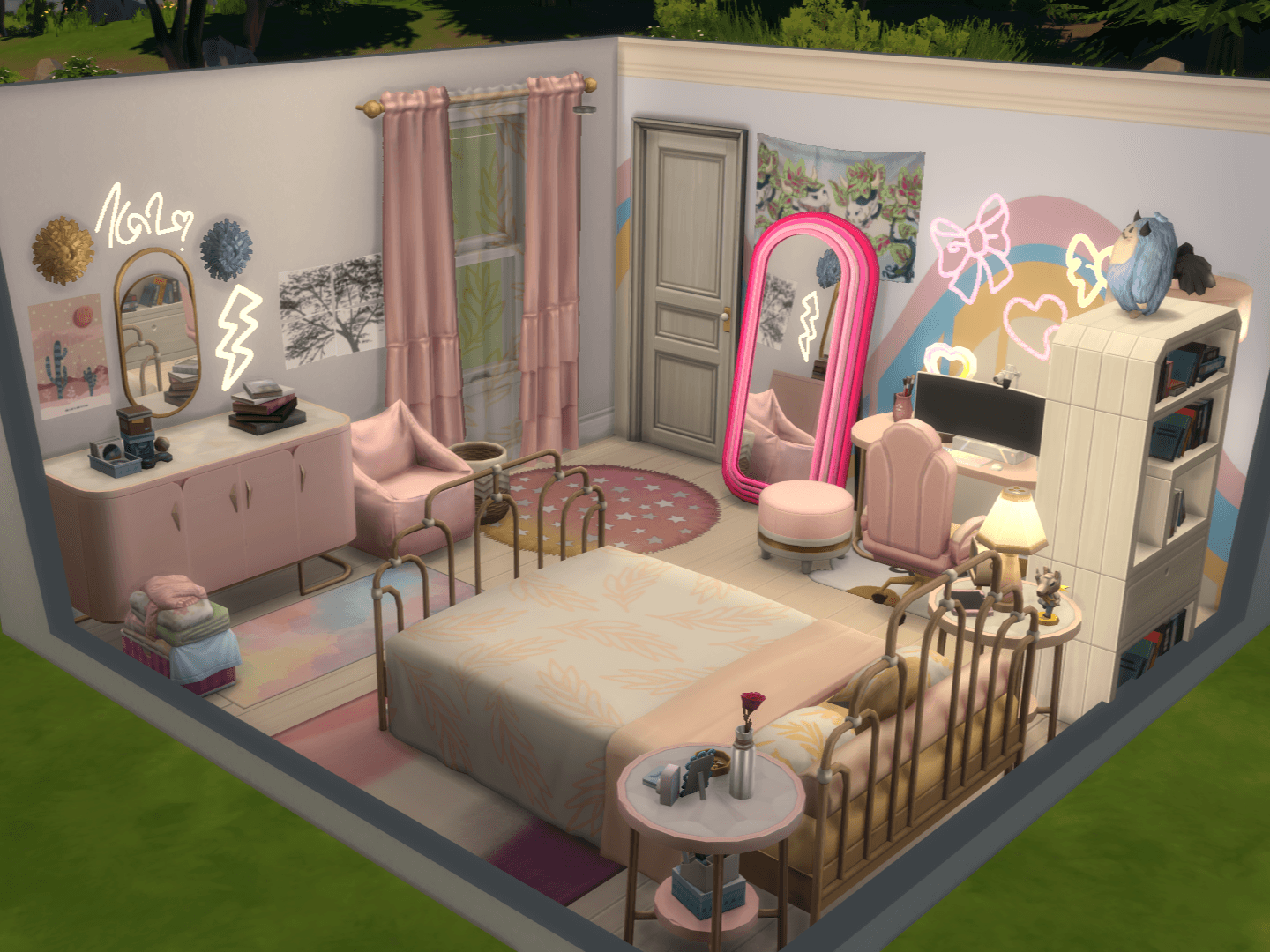Cute Aesthetic Bedroom - Gallery - The Sims 4 Rooms / Lots - CurseForge