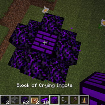 Use of Crying Ingots