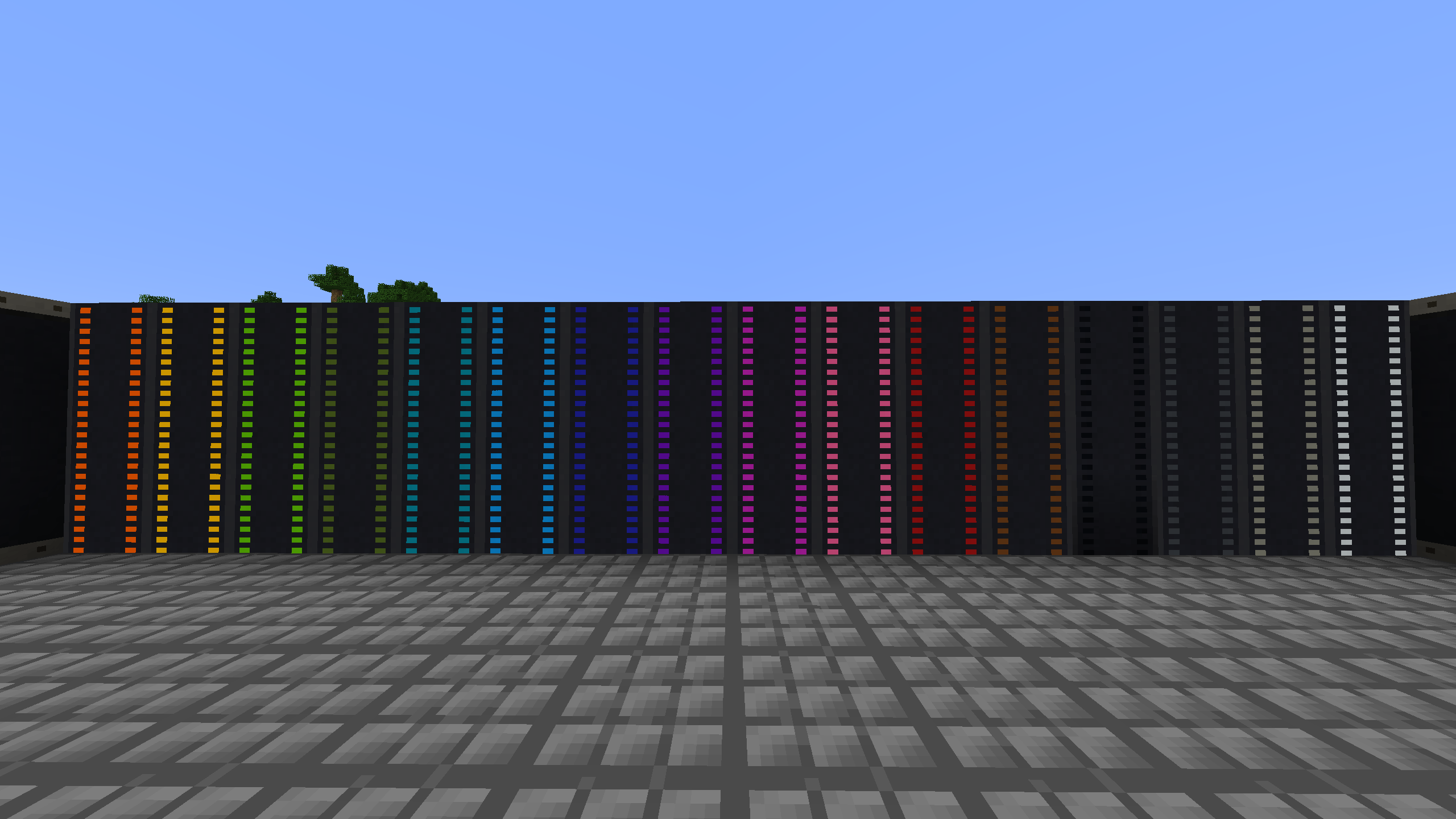 Colourful servers