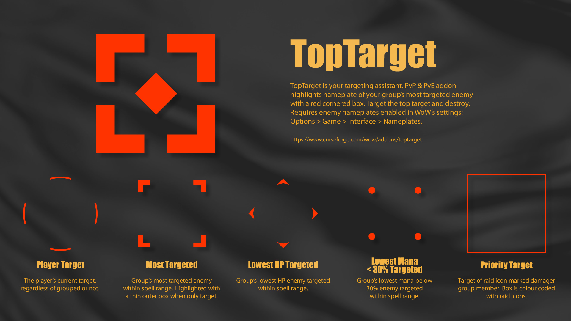 TopTarget - World of Warcraft Addons - CurseForge