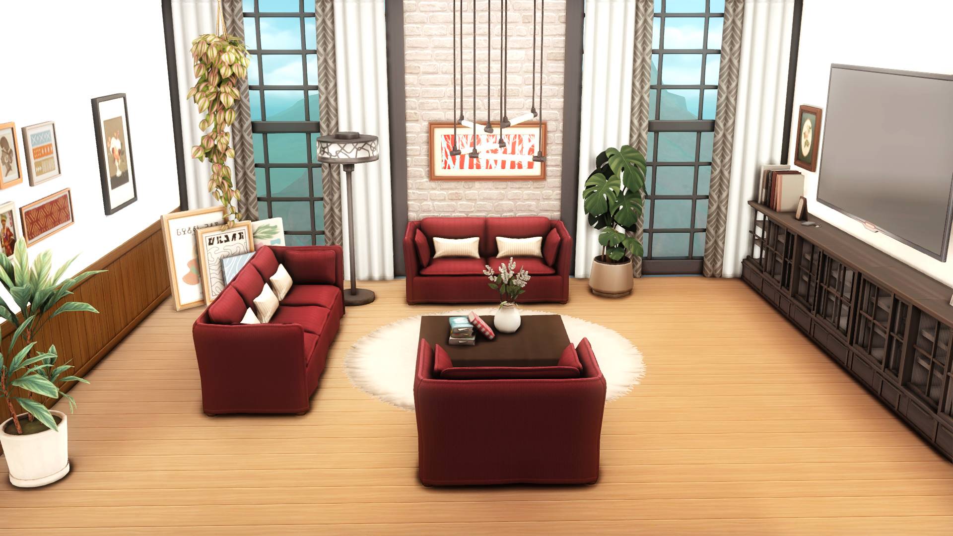 Misy Apartment Living Room Screenshots The Sims 4 Rooms Lots