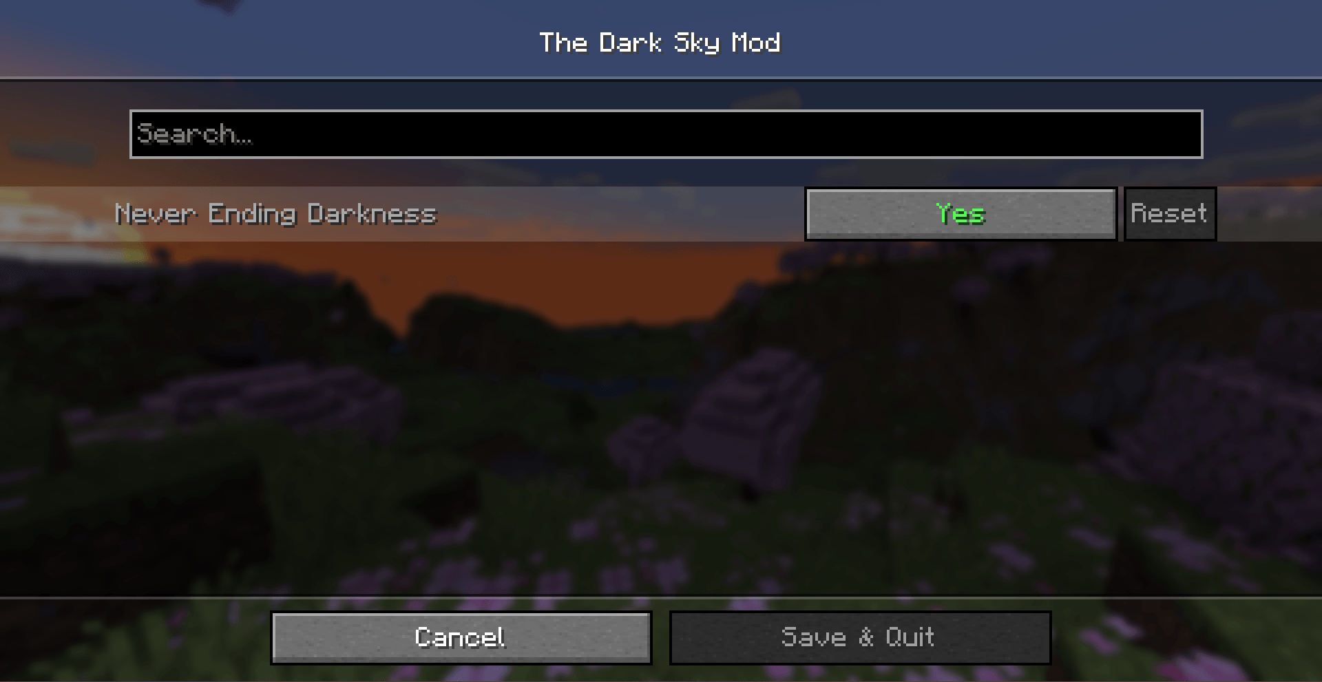 Dark Sky - Minecraft Mods - CurseForge