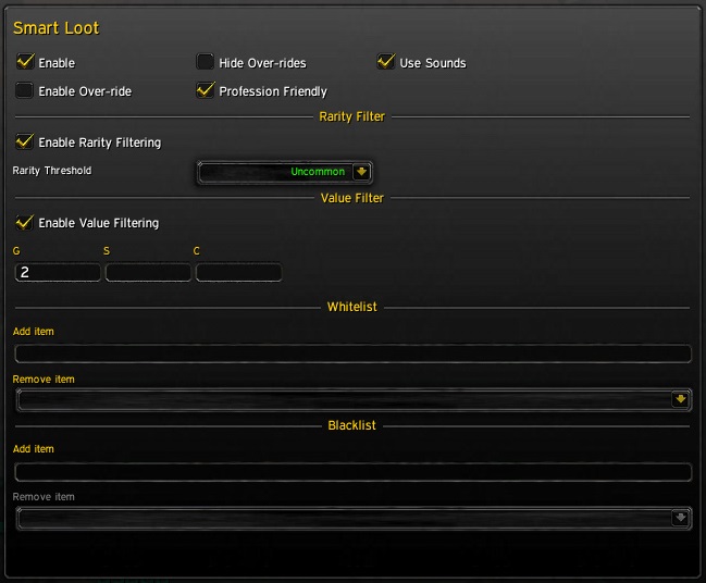 <p>The main options table has been decluttered and refreshed with new controls to help you customize your experience</p>