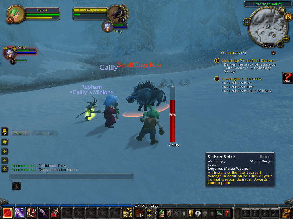 <p>View aggro bar as vertical</p>