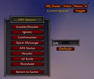 <p>a pic of the UI and menu</p>