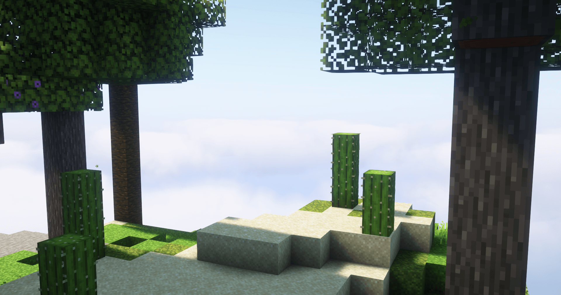 Thumbnail A sky island sits above a sea of clouds.