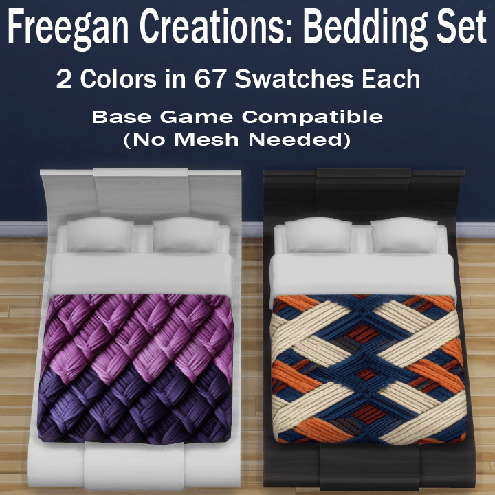 FCBedding Knit Screenshots The Sims 4 Build / Buy