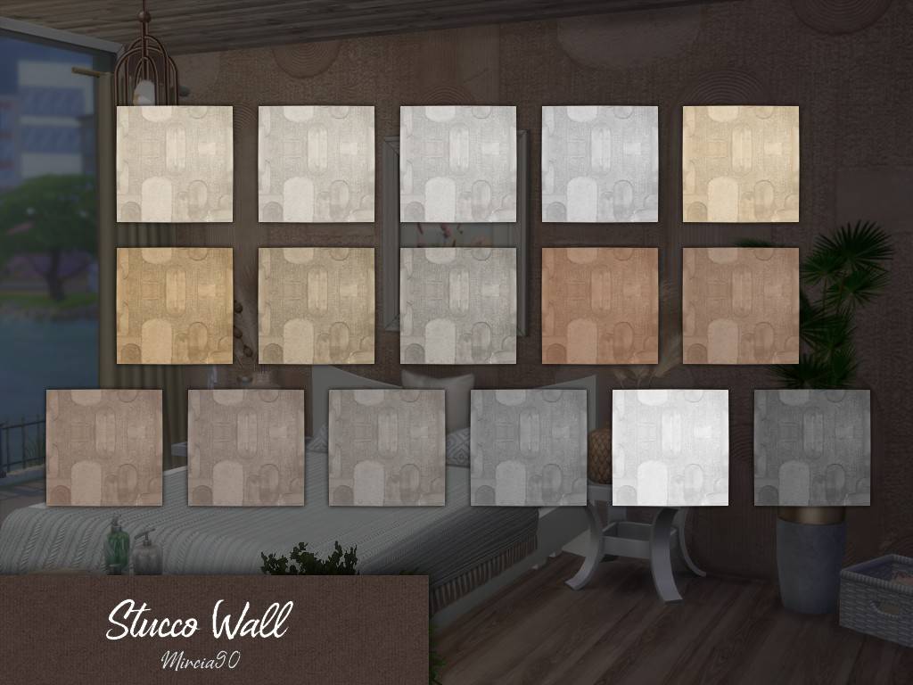 Stucco Wall - Screenshots - The Sims 4 Build / Buy - CurseForge