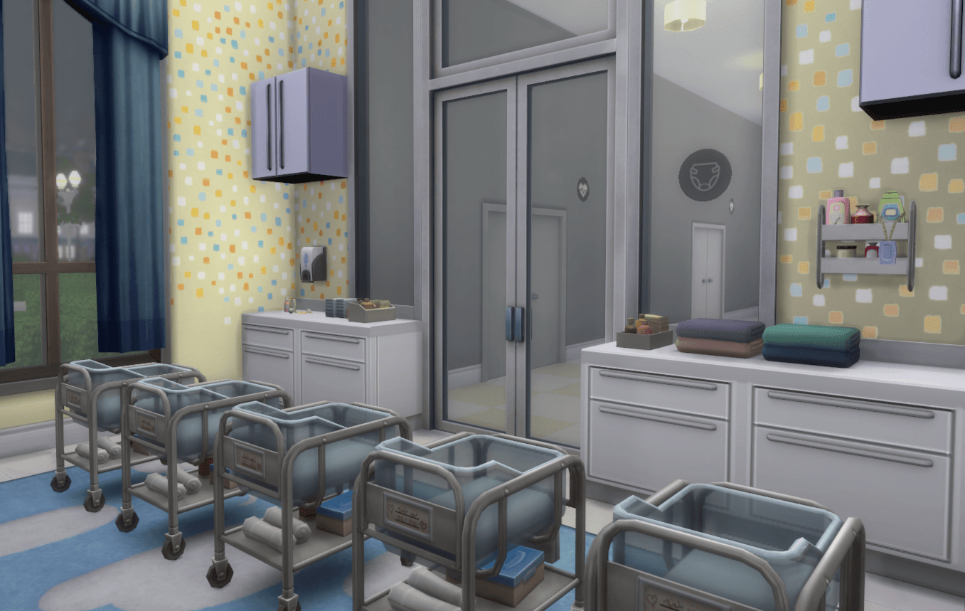 The PandaSama Medical Clinic - Screenshots - The Sims 4 Rooms / Lots ...