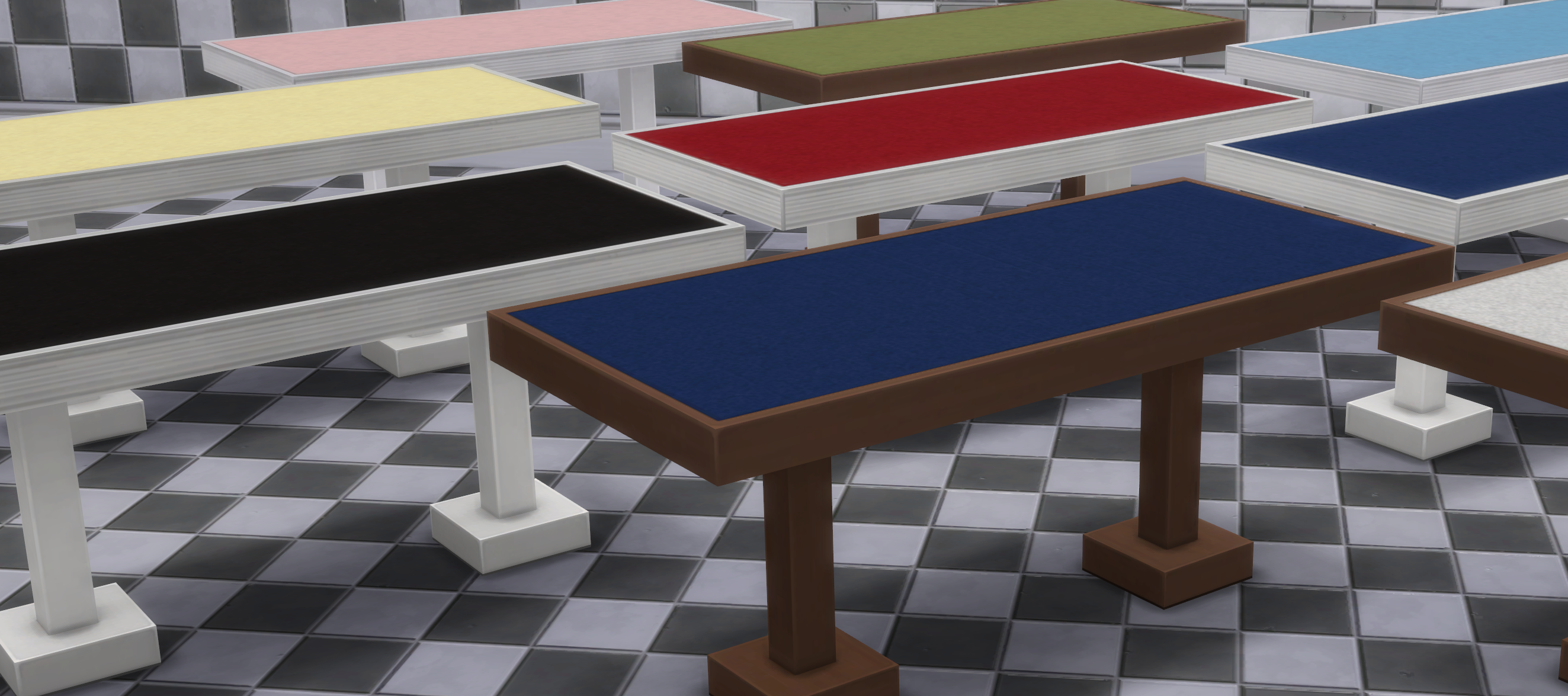 Formica Diner Tables - Gallery - The Sims 4 Build / Buy - CurseForge