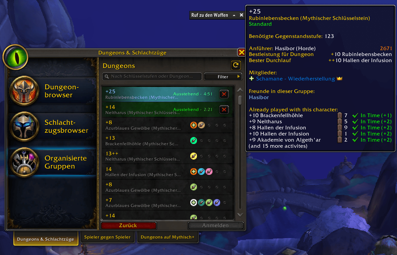 Tooltip in LFG