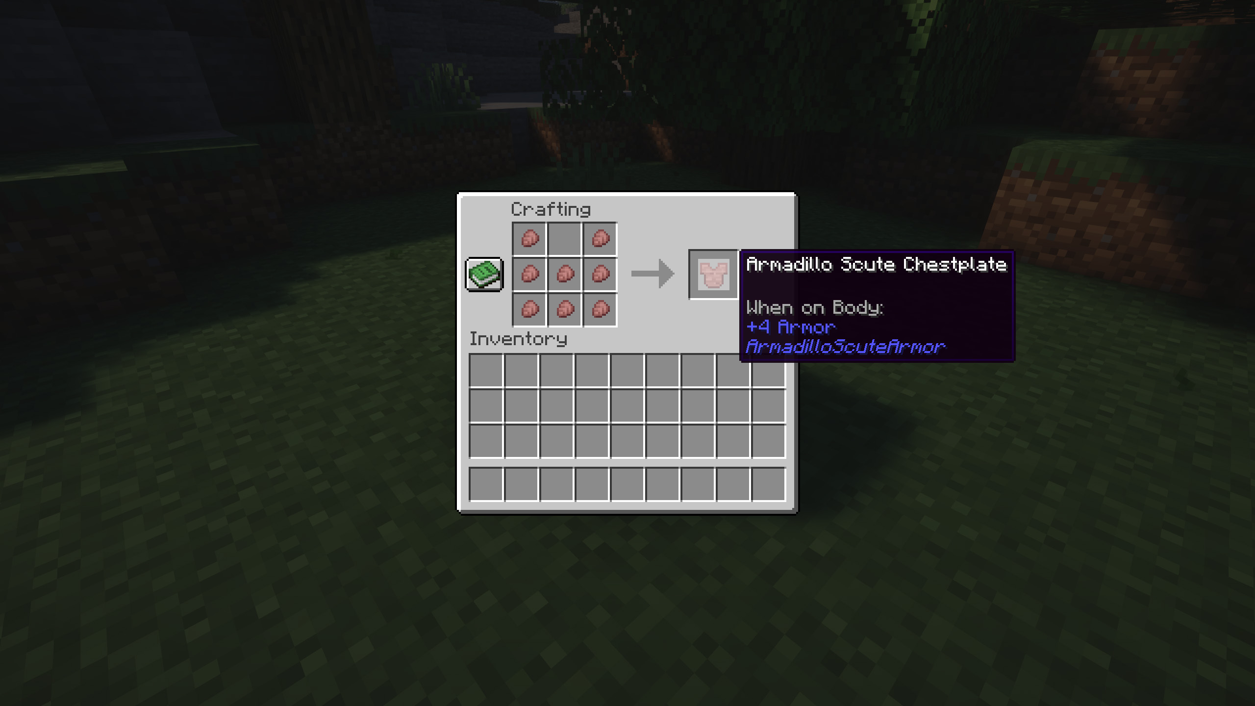Armadillo scute armor minecraft mods curseforge