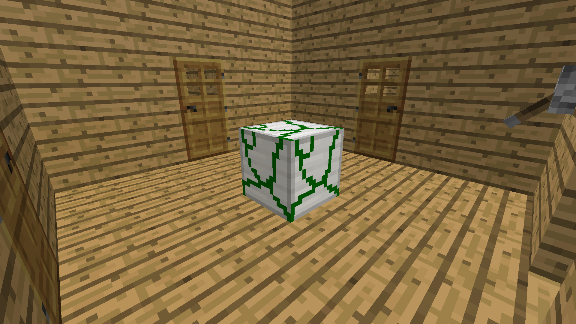 Thumbnail This is the Overgrown Block of Iron. Currently the only block in the mod that is based on a block in Vanilla Minecraft.