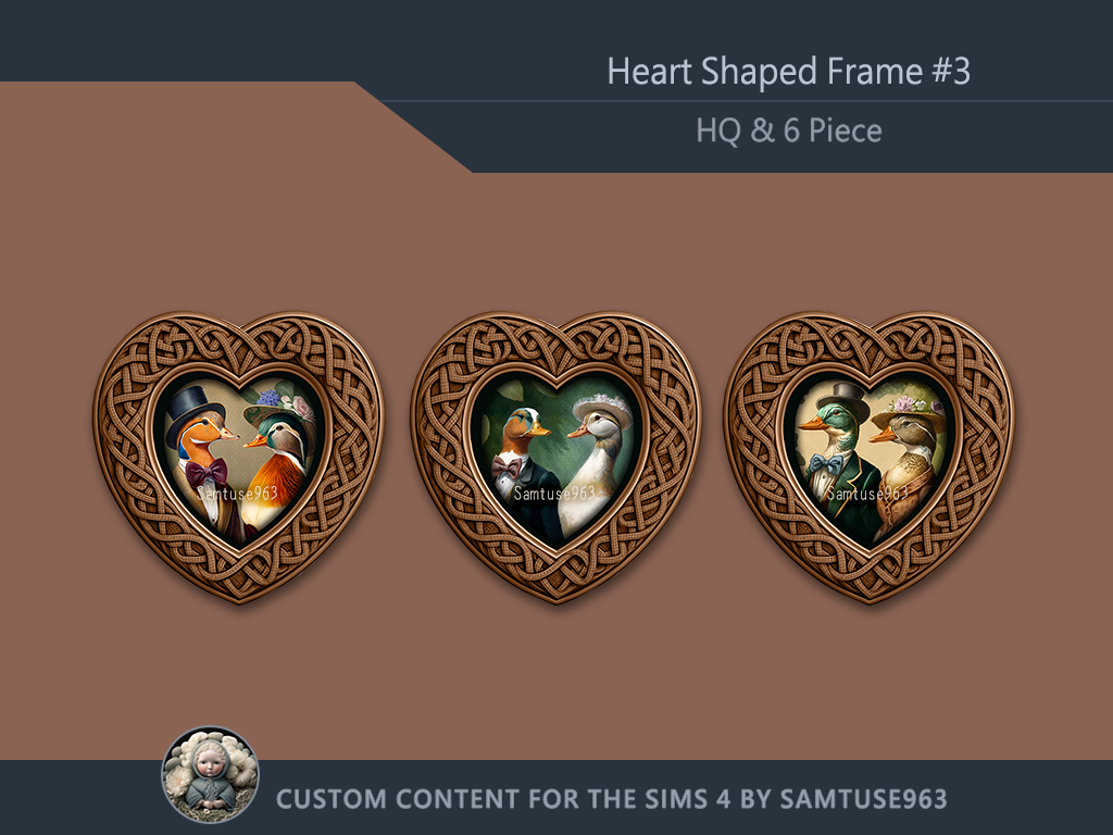 HQ Heart Shaped Frame #3 Samtuse963